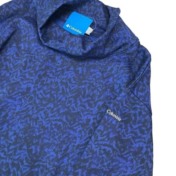 Columbia Women's Funnel Pullover Dark Sapphire Size Large NWT - Picture 2 of 12